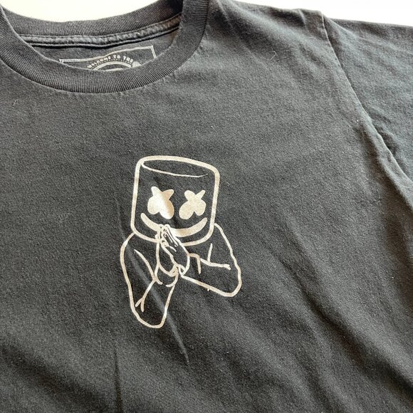 Official Mellogang Black & Red 'Mello Made Me Do It' Graphic T-Shirt - Picture 2 of 8